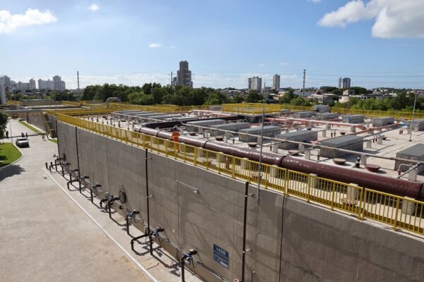 VILA VELHA – Cesan dobra capacidade de tratamento de esgoto com nova e moderna estação