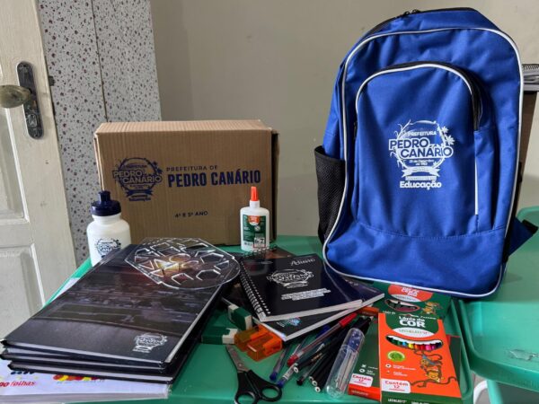 Pedro Canário recebe 3 mil alunos nesta terça (4/02) com novo kit escolar que inclui uniforme completo; confira detalhes