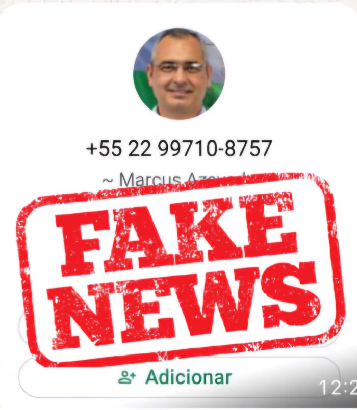 CASO DE POLÍCIA – Criminosos criam perfil fake do Prefeito de São Mateus, com número de celular de terceiros, para espalhar desinformação pública
