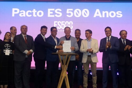 ES prepara assinatura do projeto de lei da governança do Plano ES 500