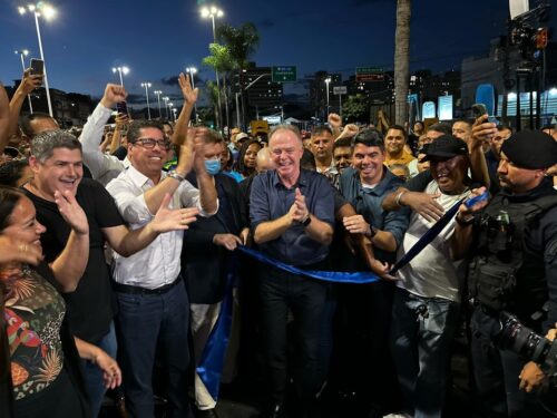 Governo do Estado inaugura obras do Viaduto Dona Rosa, em Cariacica
