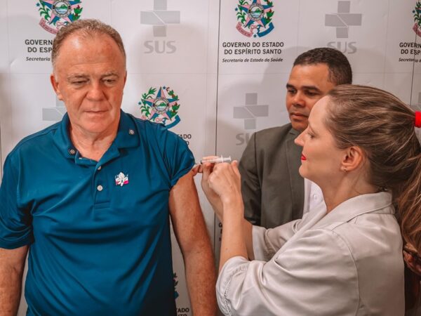 Dia V: Casagrande lança estratégia de vacinação contra influenza no Espírito Santo