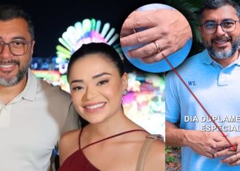 Governador casa novamente e exibe aliança após cerimônia secreta; veja vídeo