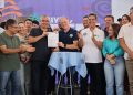 Casagrande, Ricardo, Marcus, Freitas e Manu festejam Consciência Negra, visitam complexo de saúde e entregam 1ª etapa das obras da Ladeira do Besouro